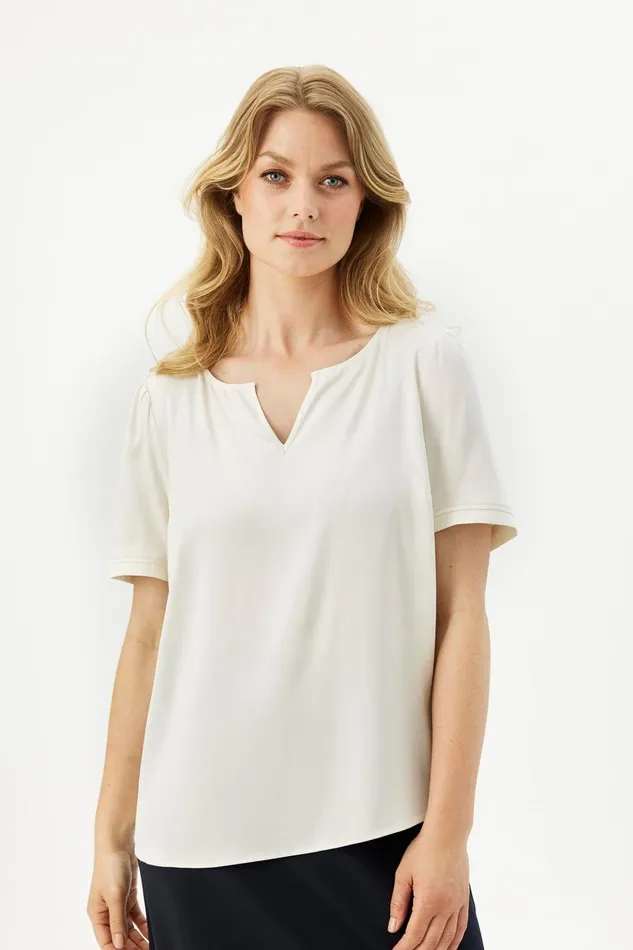 IN FRONT BLOUSES SHIRTS Women ROZA BLOUSE 16366 020 Off White 020