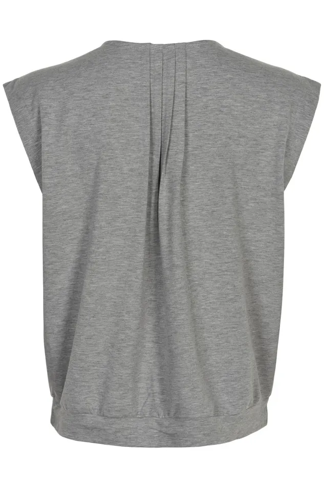 IN FRONT BLOUSES SHIRTS Women SALSA VEST 14614 901 Grey Melange