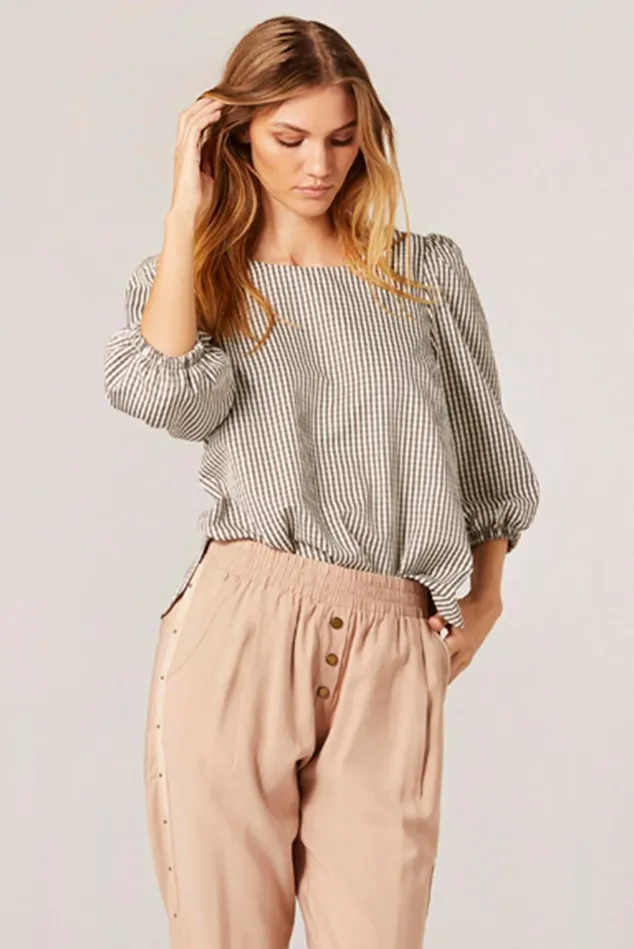 IN FRONT BLOUSES SHIRTS Women SELMA BLOUSE 14802 999 Black 999