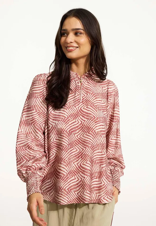 IN FRONT BLOUSES SHIRTS Women SHIRLEY BLOUSE 16546 208 Blush Rose 208