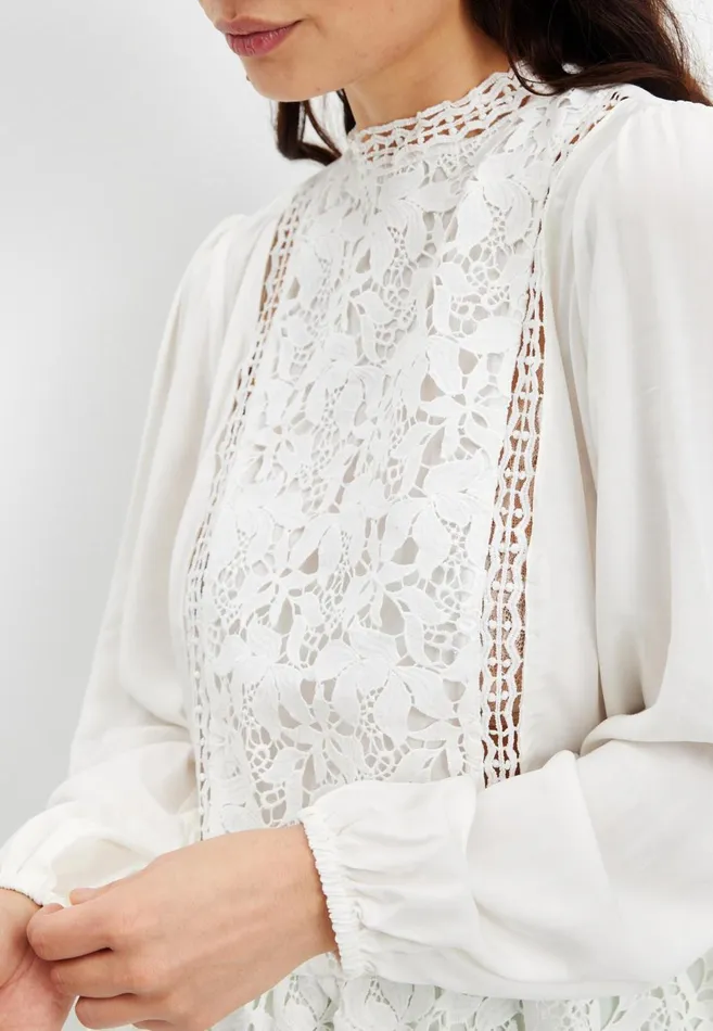 IN FRONT BLOUSES SHIRTS Women SIMONE BLOUSE 15635 010 White 010