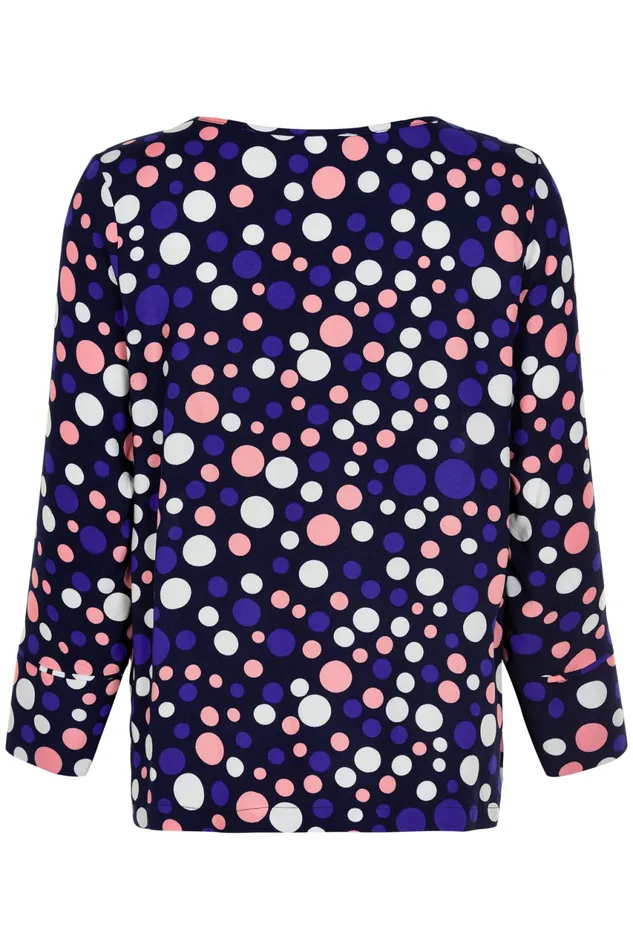IN FRONT BLOUSES SHIRTS Women SINNA BLOUSE 13139 Navy 591