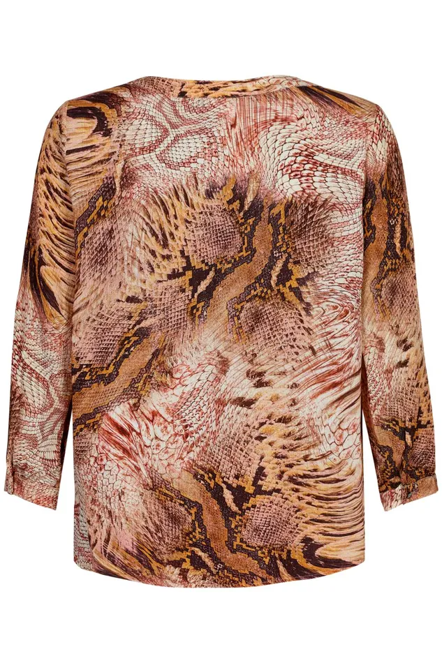 IN FRONT BLOUSES SHIRTS Women SOFFI BLOUSE 13712 115 Sahara 115