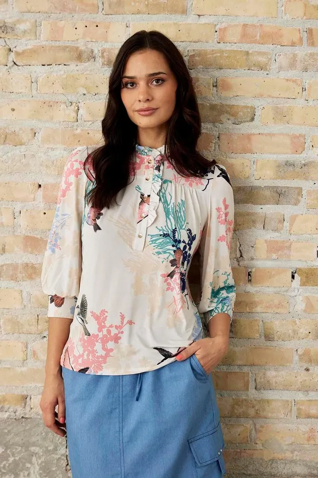 IN FRONT BLOUSES SHIRTS Women TANIA BLOUSE 16184 000 Multicolour 000