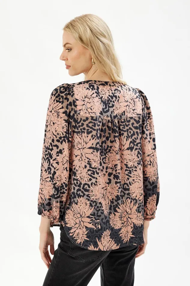 IN FRONT BLOUSES SHIRTS Women THEA SHIRT 16506 212 Rose Wood 212