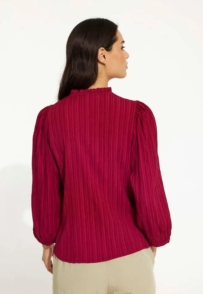 IN FRONT BLOUSES SHIRTS Women TOVE BLOUSE 16121 370 Burgrund 370 IN FRONT BLOUSES SHIRTS Women TOVE BLOUSE 16121 370 Burgrund 370