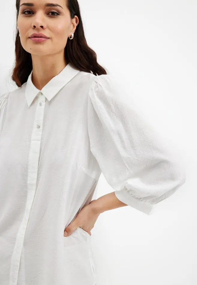 IN FRONT BLOUSES SHIRTS Women VIKY SHIRT 15592 010 White 010