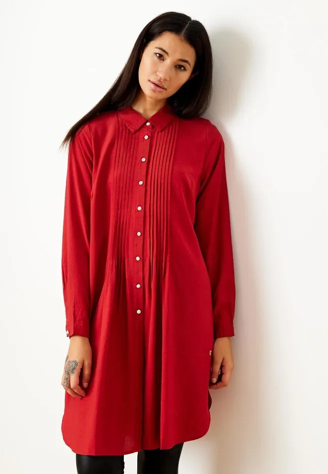 IN FRONT BLOUSES SHIRTS Women VIKY TUNIC 14590 224 Rubi Red 224