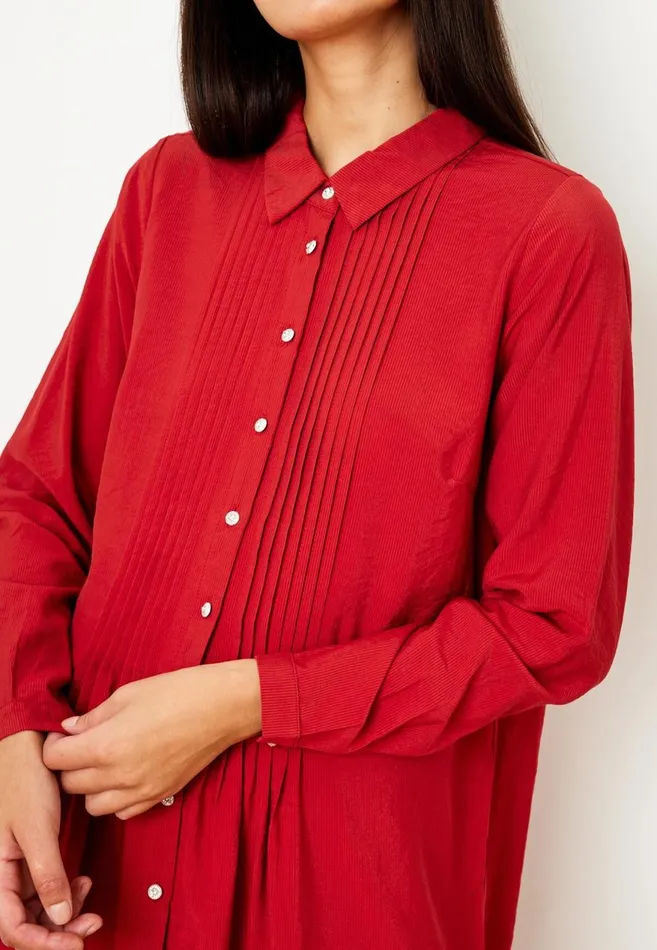 IN FRONT BLOUSES SHIRTS Women VIKY TUNIC 14590 224 Rubi Red 224