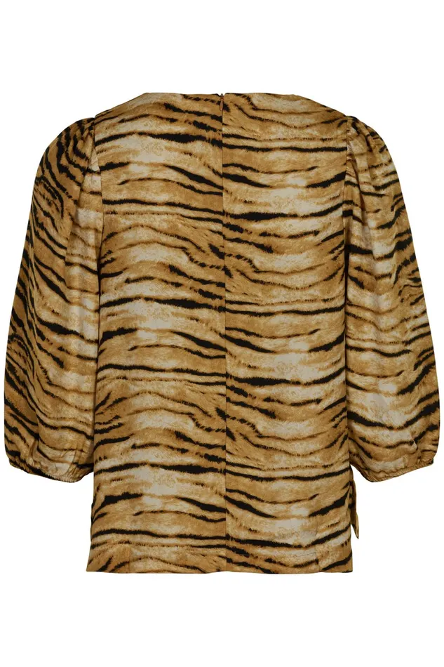 IN FRONT BLOUSES SHIRTS Women ZARINA BLOUSE 14691 821 Light Brown 821
