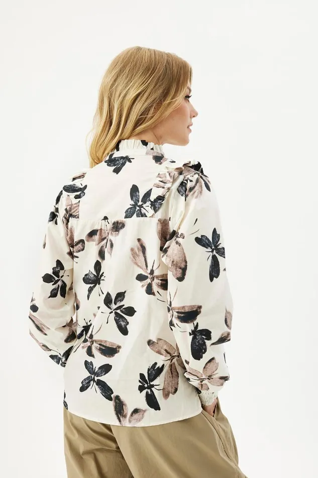 IN FRONT BLOUSES SHIRTS Women ZELMA BLOUSE 16337 020 Off White 020