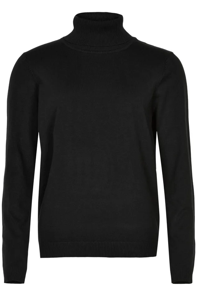 IN FRONT CARDIGANS KNITS Women CAMILLE HIGH NECK PULLOVER 15273 999 Black 999