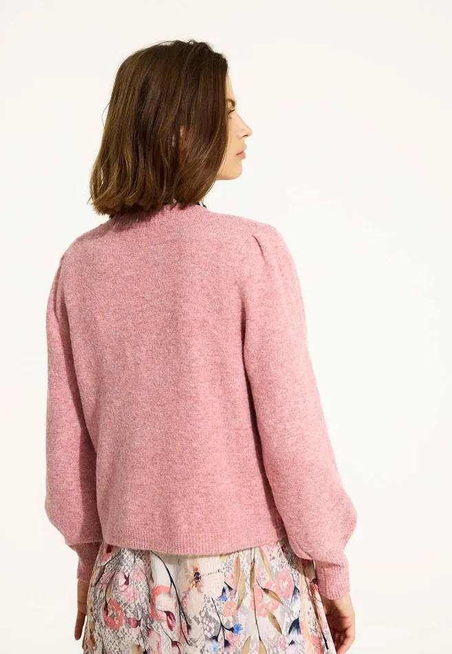 IN FRONT CARDIGANS KNITS Women JENNY CARDIGAN 16519 208 Blush Rose 208 IN FRONT CARDIGANS KNITS Women JENNY CARDIGAN 16519 208 Blush Rose 208