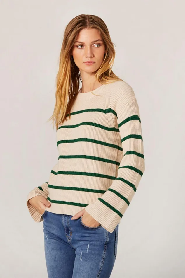 IN FRONT CARDIGANS KNITS Women MIRA KNIT JUMPER 14819 640 Grass 640