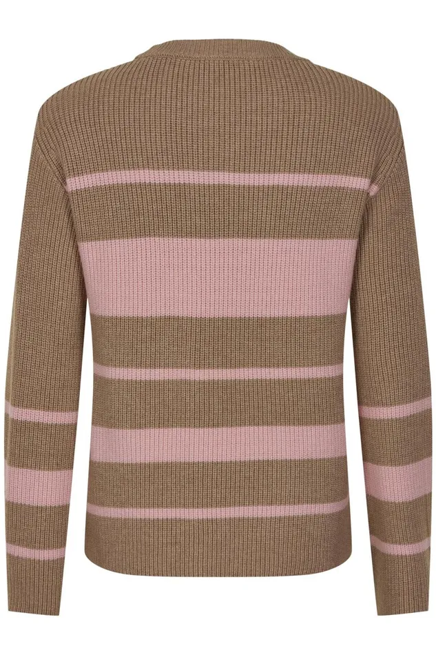 IN FRONT CARDIGANS KNITS Women MIRA KNIT JUMPER 14820 205 Soft Rose 205