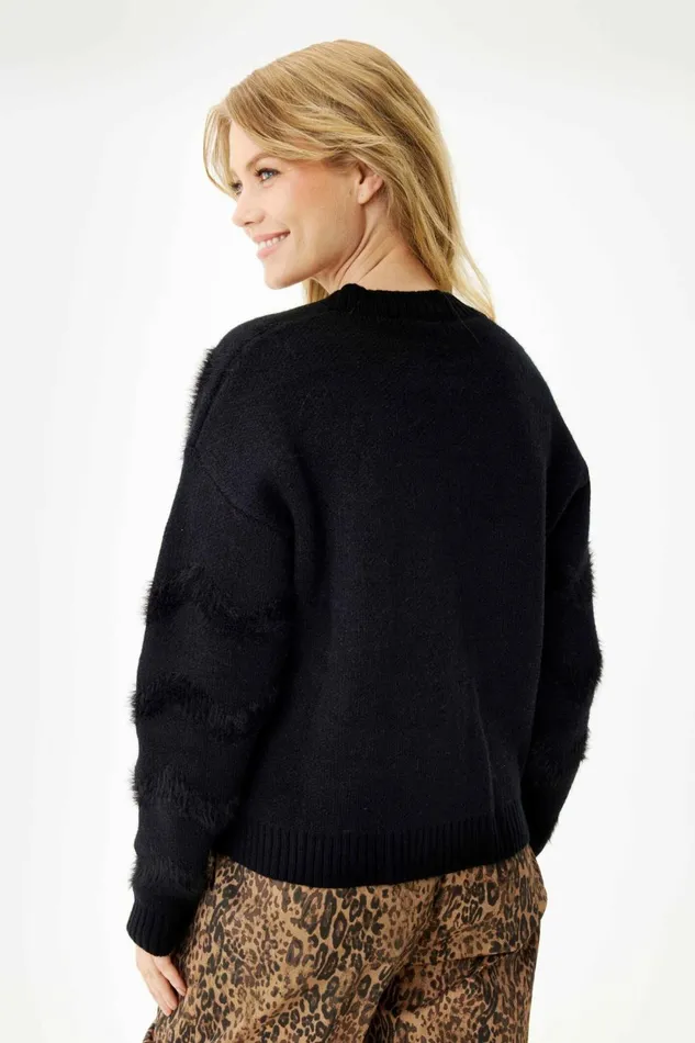 IN FRONT CARDIGANS KNITS Women NICO CARDIGAN 16270 999 Black 999
