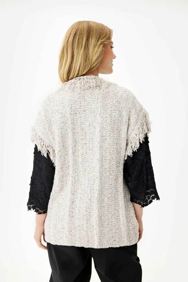 IN FRONT CARDIGANS KNITS Women POPPY VEST 16303 189 Light Sand 189