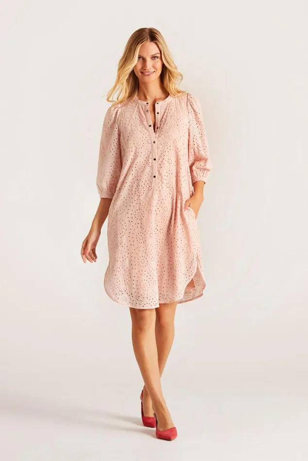 IN FRONT DRESSES Women ALLIS DRESS 14915 205 Soft Rose 205