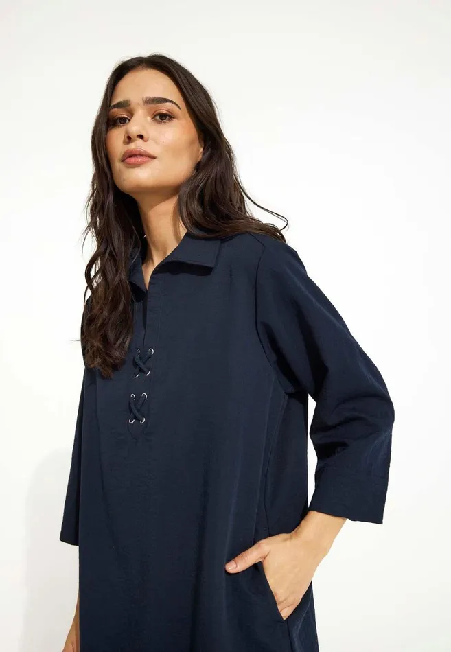 IN FRONT DRESSES Women BEA DRESS 16558 591 Navy 591
