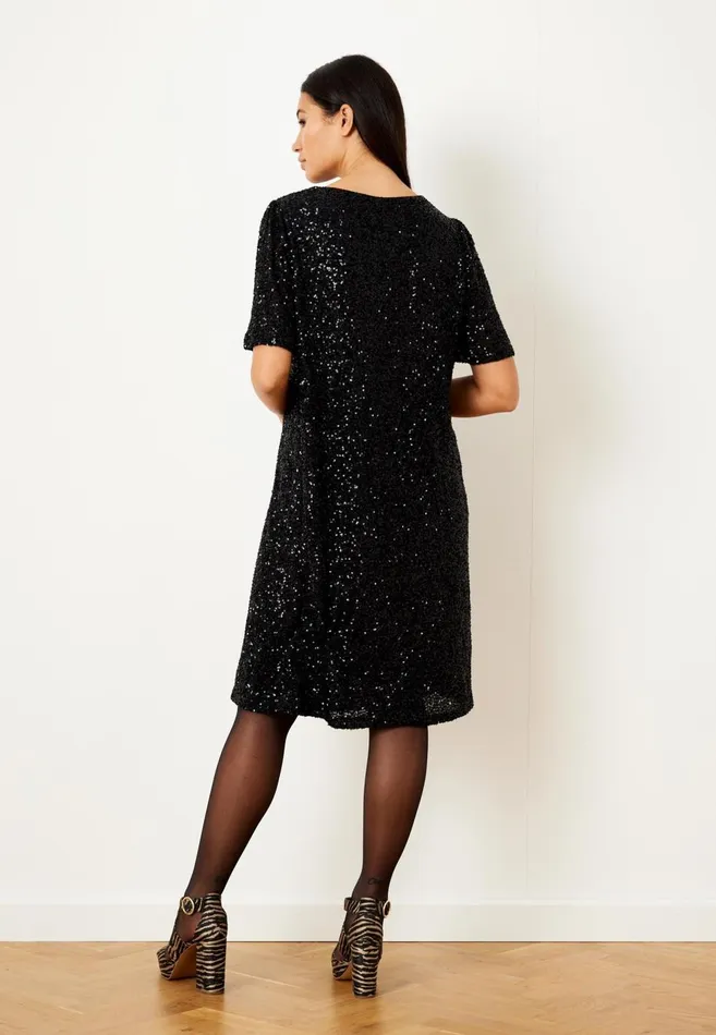IN FRONT DRESSES Women BELLA DRESS 15436 999 Black 999