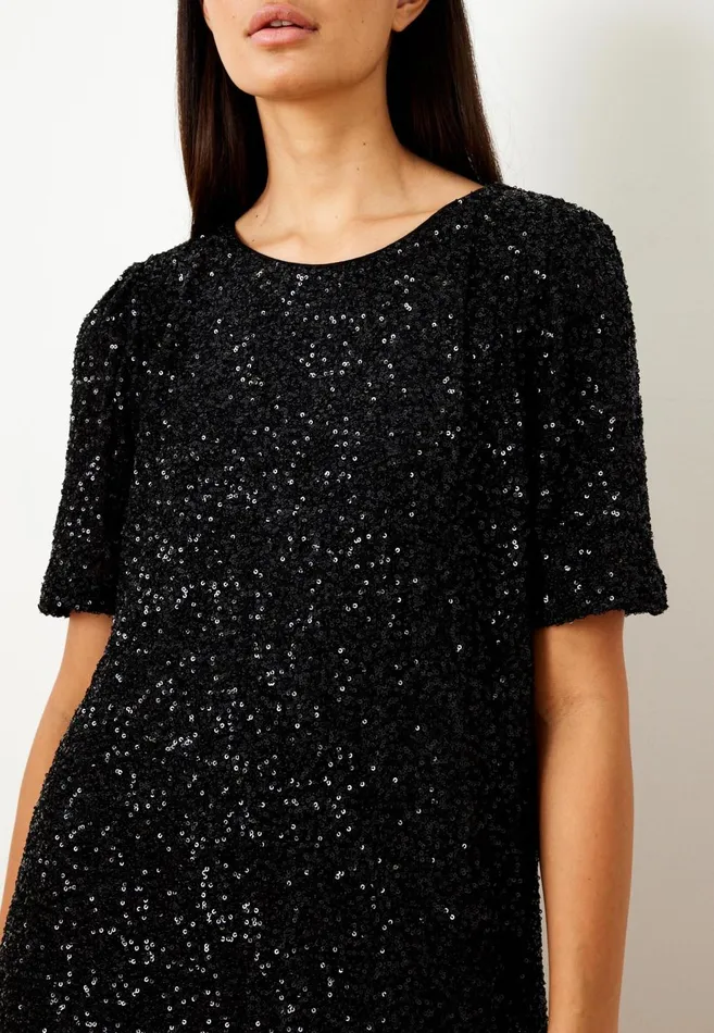 IN FRONT DRESSES Women BELLA DRESS 15436 999 Black 999