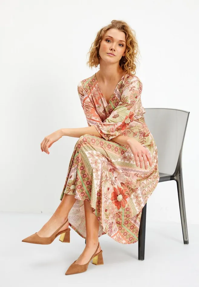 IN FRONT DRESSES Women CASSIS DRESS 15659 615 Green 615