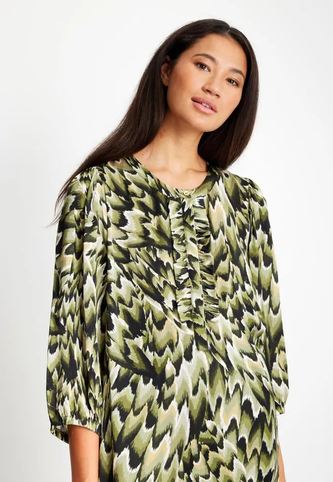 IN FRONT DRESSES Women CHANTAL DRESS 15434 615 Green 615