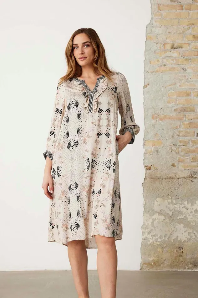 IN FRONT DRESSES Women DARLING DRESS 16139 420 Coral 420