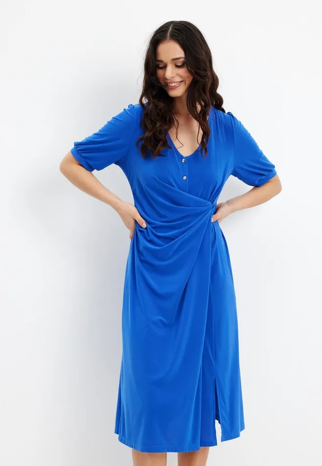 IN FRONT DRESSES Women DYANNA DRESS 15596 501 Blue 501
