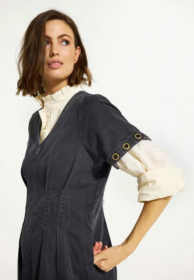 IN FRONT DRESSES Women EDDY DRESS 16529 921 Grey 921 IN FRONT DRESSES Women EDDY DRESS 16529 921 Grey 921
