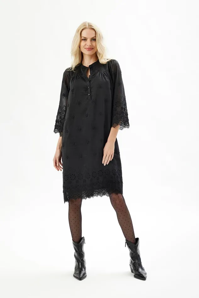 IN FRONT DRESSES Women ESME DRESS 16475 999 Black 999