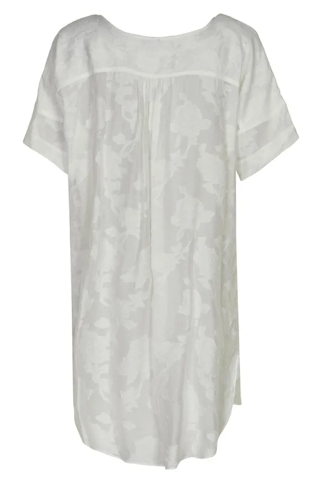 IN FRONT DRESSES Women FINE TUNIC 15087 020 Off White 020