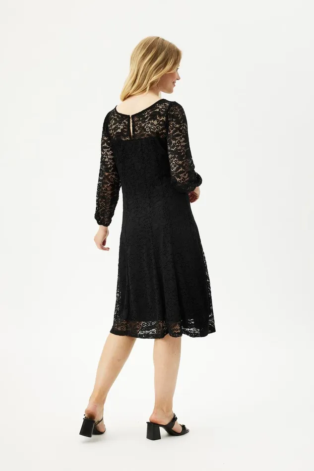 IN FRONT DRESSES Women GINA DRESS 16408 999 Black 999