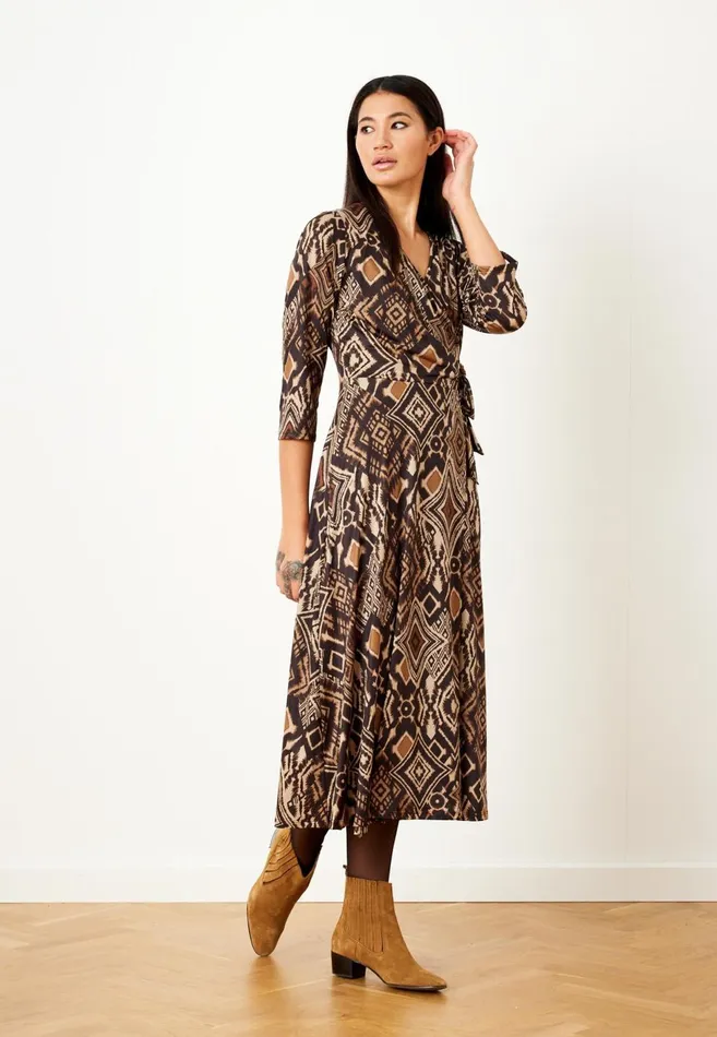 IN FRONT DRESSES Women JUDITH DRESS 15475 801 Brown 801