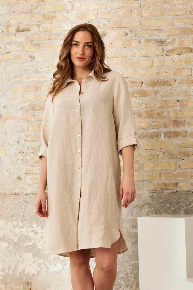 IN FRONT DRESSES Women LINEA DRESS 16149 190 Nature 190