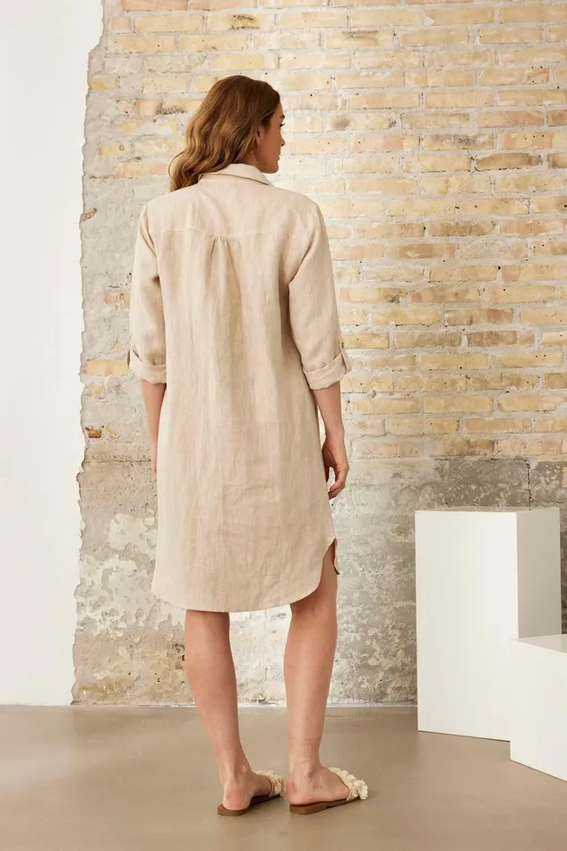 IN FRONT DRESSES Women LINEA DRESS 16149 190 Nature 190
