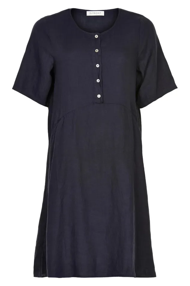 IN FRONT DRESSES Women LINO DRESS 15042 591 Navy 591