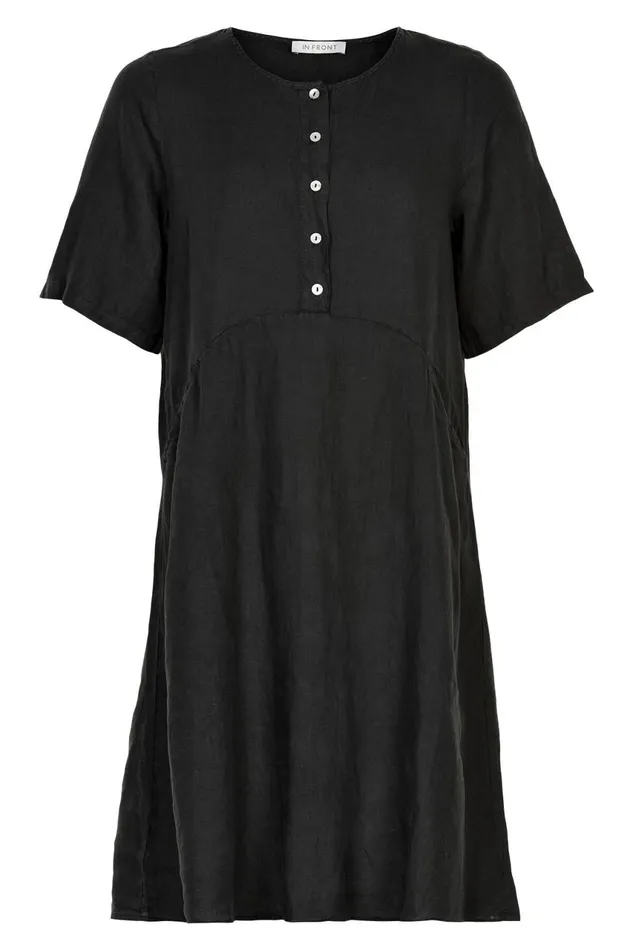 IN FRONT DRESSES Women LINO DRESS 15042 999 Black 999