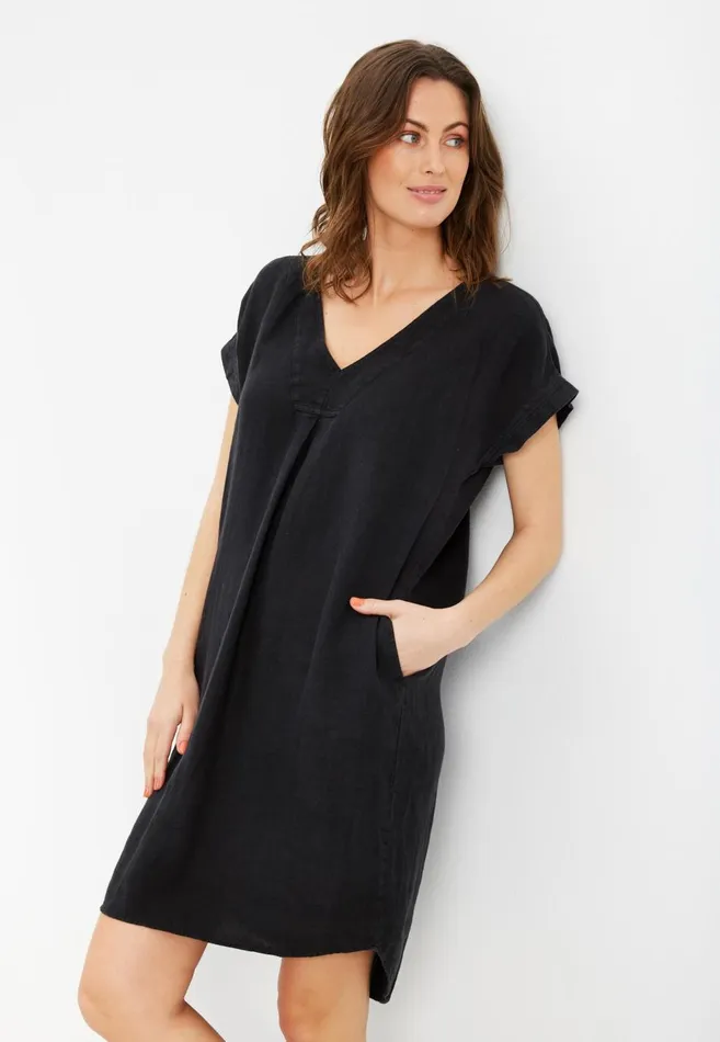 IN FRONT DRESSES Women LINO DRESS 15693 999 Black 999