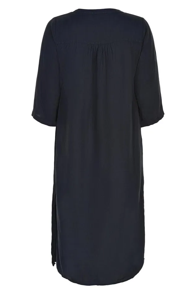 IN FRONT DRESSES Women LINO LONG SHIRT DRESS 15046 591 Navy 591