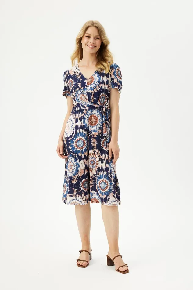 IN FRONT DRESSES Women LIZ DRESS 16376 501 Blue 501