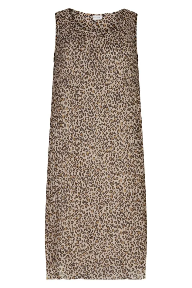 IN FRONT DRESSES Women LUCA PLISSE DRESS 14990 805 Coffee 805