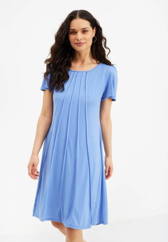 IN FRONT DRESSES Women LUCETTE DRESS 15778 504 Sky Blue 504