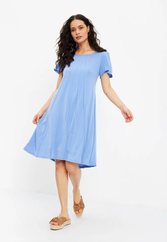 IN FRONT DRESSES Women LUCETTE DRESS 15778 504 Sky Blue 504