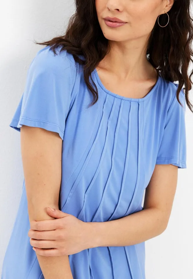 IN FRONT DRESSES Women LUCETTE DRESS 15778 504 Sky Blue 504