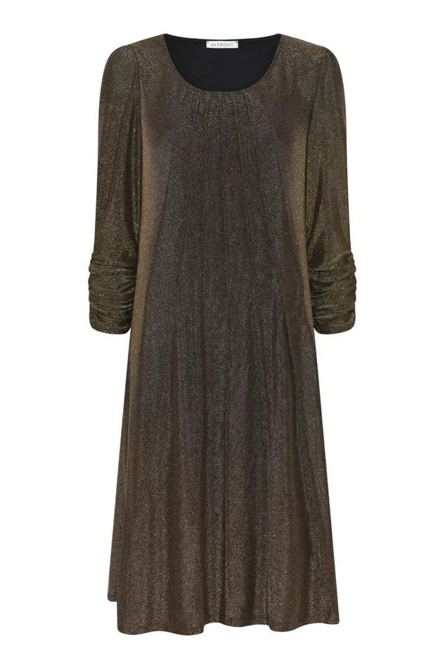 IN FRONT DRESSES Women LUCETTE DRESS 15973 012 Gold 012