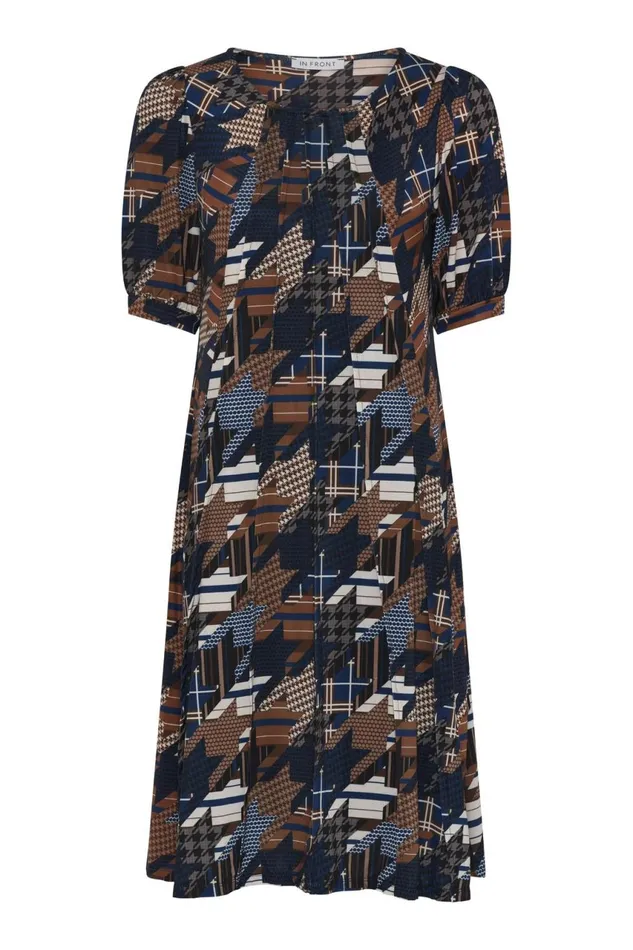 IN FRONT DRESSES Women LUCETTE DRESS 16014 501 Blue 501