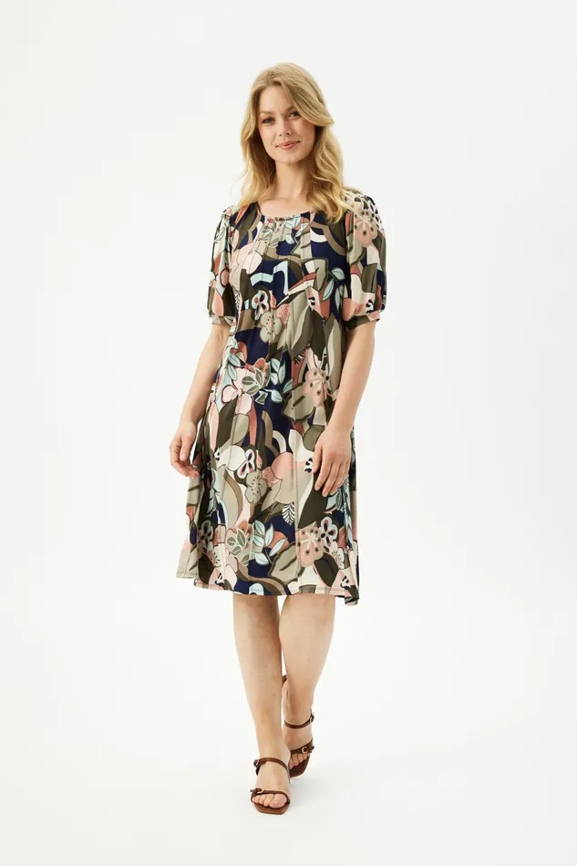 IN FRONT DRESSES Women LUCETTE DRESS 16386 615 Green 615
