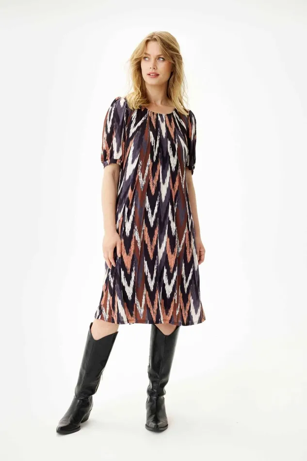 IN FRONT DRESSES Women LUCETTE DRESS 16441 804 Mocca 804