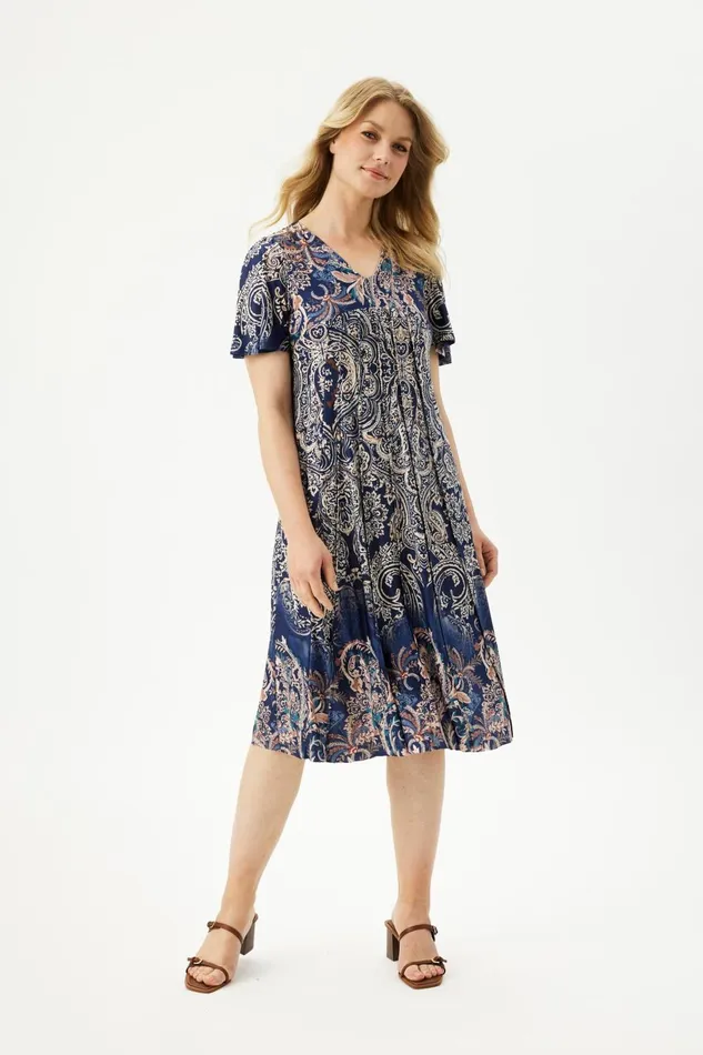 IN FRONT DRESSES Women LUCY DRESS 16372 501 Blue 501
